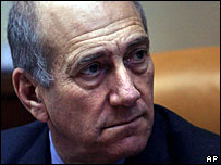 اسرائیلی وزیر اعظم ایہود اولمرت