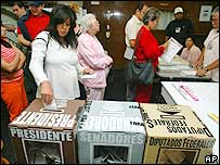 Votação no México