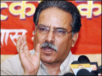नेपाली माओवादी नेता प्रचंड