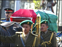 काहिरा में शवयात्रा