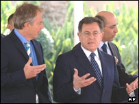 تونی بلر و فواد سينيورا