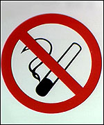 No smoking sign
