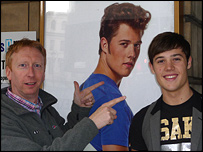 Adam Tomlinson with Ben James-Ellis