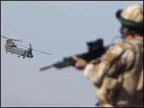 सेना के हेलिकॉप्टर