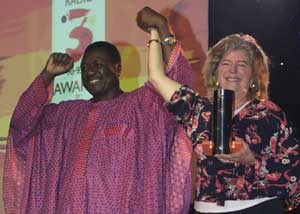 Lucy Duran with Djelimady Tounkara