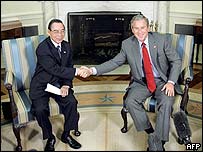Thủ tướng Phan Văn Khải và Tổng thống Bush