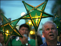 Manifestação pela autonomia de Santa Cruz de la Sierra