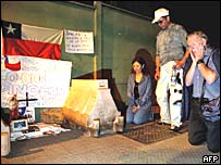 Apoiadores de Pinochet rezam em Santiago