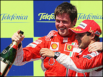 Rob Smedley and Fellipo Massa