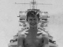 Andrew Anderson on Duke of York July 1945