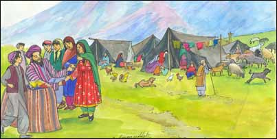 د بنجاري خورجين: کوچۍ نجلۍ