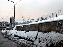 Kabil'de güvenlik bariyeri