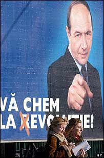 Trajan Basescu, prefeito de Bucareste