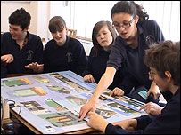 Pupils in boston spa