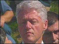 Bill Clinton na Bósnia