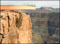 Ponte sobre o Grand Canyon