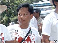 Htay Kywe một trong những lãnh tụ của phong trào đấu tranh đòi dân chủ