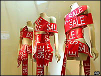 英国商店大减价装饰