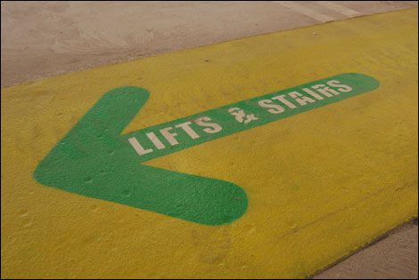 Cabot Circus - Car park - August 2008