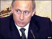 O presidente da Rússia, Vladimir Putin