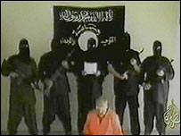 گروگان آمريکايی در دست توحيد و جهاد