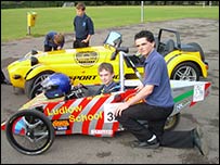 Ludlow School's super-efficient car
