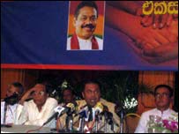 Support for Mahinda
