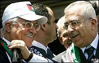 محمود عباس، سلام فیاض 