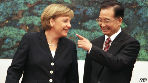 溫家寶和默克爾