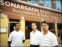 बांग्लादेशी रेस्तराँ के मालिक
