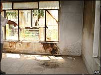 Bên trong ngôi nhà nơi sự việc xảy ra