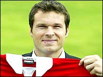 Mark Viduka tiền đạo của Middlesbrough