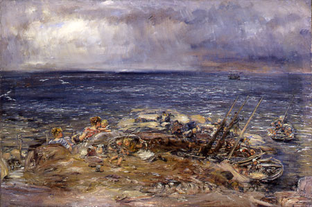 The Emigrants (1883-9) by William McTaggart 1835-1910, copyright Tate 2005