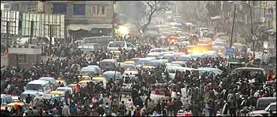 ترافيک سنگين و ازدحام  در کابل