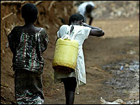 अफ़्रीका के ग़रीब बच्चे