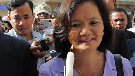 Mu Sochua. AFP/Getty Images