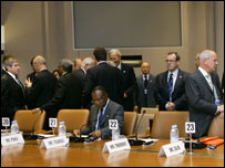 Reunião do FMI em Washington