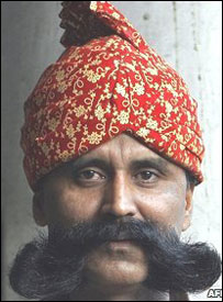 भारत में मूंछ