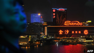 美国金沙集团在澳门开设的赌场