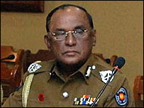 Then IGP Jayantha Wickramaratne (file photo)