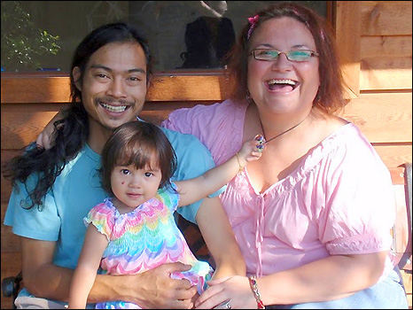 Stacy Passel and her family