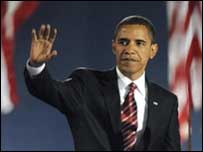 o presidente eleito dos Estados Unidos, Barack Obama