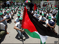 طرفداران حماس در غزه 