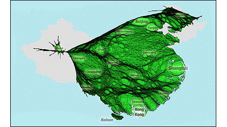 China (Foto: Worldmapper.org/SASI Group (University of Sheffield))