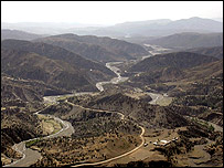 Pakistan Afganistan sınır bölgesi 