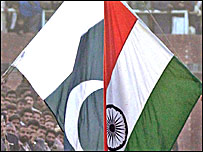 پاک بھارت پرچم 