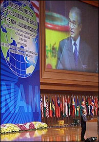 نشست وزيران خارجه دولتهای عضو جنبش عدم تعهد در کوالالامپور