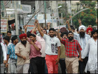 सिखों का प्रदर्शन (फ़ाइल चित्र)