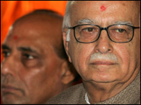 लालकृष्ण आडवाणी और राजनाथ सिंह
