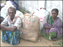 Refugees in Batticaloa camps